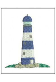 Cac030 - Blue lighthouse